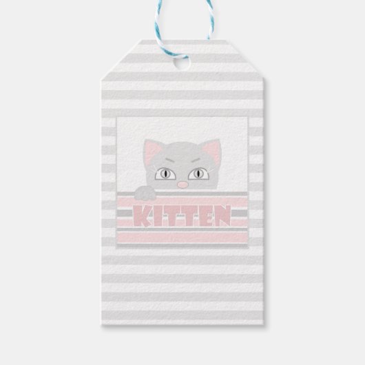 リトル子猫 ギフトタグ (正面)