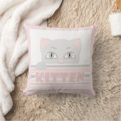 リトル子猫 クッション (ブランケット)