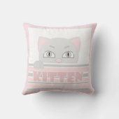 リトル子猫 クッション (裏面)