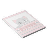 リトル子猫 ノートパッド (アングル)