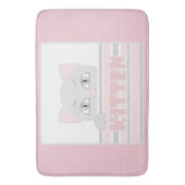 リトル子猫 バスマット (正面縦)