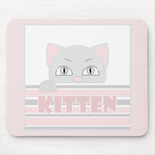 リトル子猫 マウスパッド (正面)