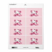 リトル子猫 ラベル (フルシート)