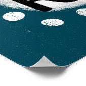 リトル寿司ロールポスター壁アート ポスター (角)