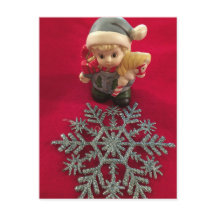 リトル小妖精や小人～クリスマスはがき