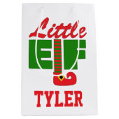 リトル小妖精や小人 ミディアムペーパーバッグ (正面)