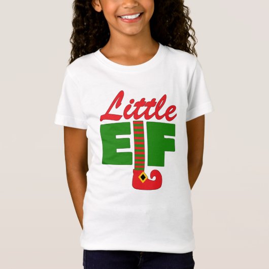 リトル小妖精や小人 Tシャツ (正面)