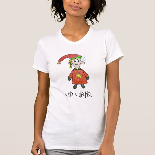 リトル小妖精や小人 Tシャツ (正面)