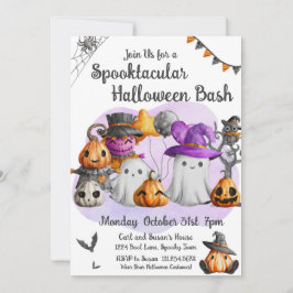 リトル幽霊ハローウィンパーティ 招待状