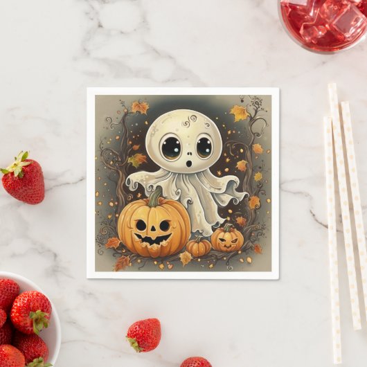 リトル幽霊2 スタンダードカクテルナプキン (インサイチュ)