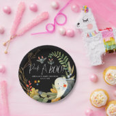 リトル幽霊 |かわいいハロウィーンの赤ちゃんシャワー ペーパープレート (パーティー)