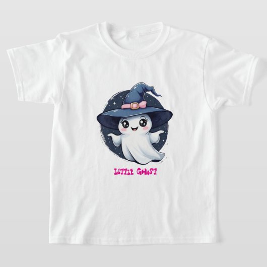 リトル幽霊Tシャツ Tシャツ (レイダウン)