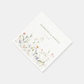 リトル庭園の結婚式 スタンダードカクテルナプキン (角)