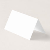 リトル忍者ウォリアー誕生日ボーイサンキューカード (裏面)