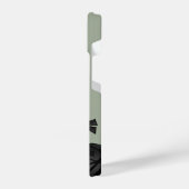 リトル忍者ピーキングオンセージグリーン iPhoneケース (左側面)