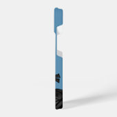 リトル忍者ピークオンブルー iPhoneケース (左側面)