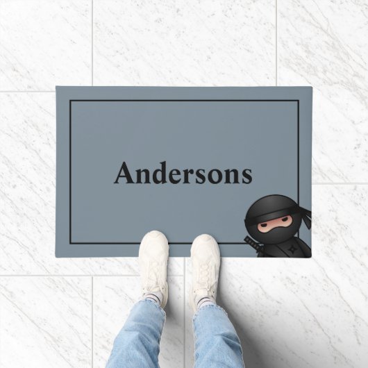 リトル忍者戦士オングレー ドアマット (室内)