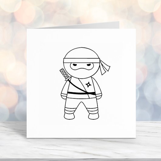 リトル忍者戦士カラーミー セルフインキングスタンプ