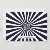 リトル忍者戦士キッズフォトバースデーパーティー 招待状 (裏面)