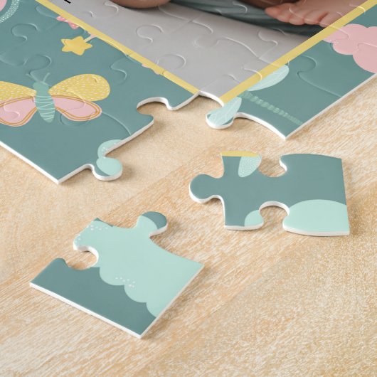 リトル応答祈りの言葉フォトジグソーパズル ジグソーパズル (側面)