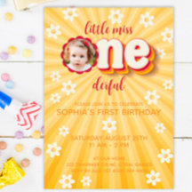 リトル恋しく思ア・ワン・ダーフル写真デイジー第1誕生日