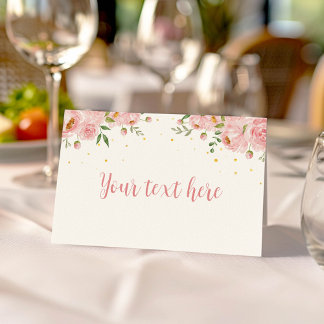 リトル恋しく思オダーフル誕生日食品座席表 プレイスカード