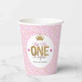 リトル恋しく思オネダフル誕生日 紙コップ