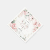 リトル恋しく思オネダーフルのナプキン スタンダードカクテルナプキン (角)