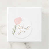 リトル恋しく思オネダーフルピンクバルーン誕生日 フェイバータグ (インサイチュ)