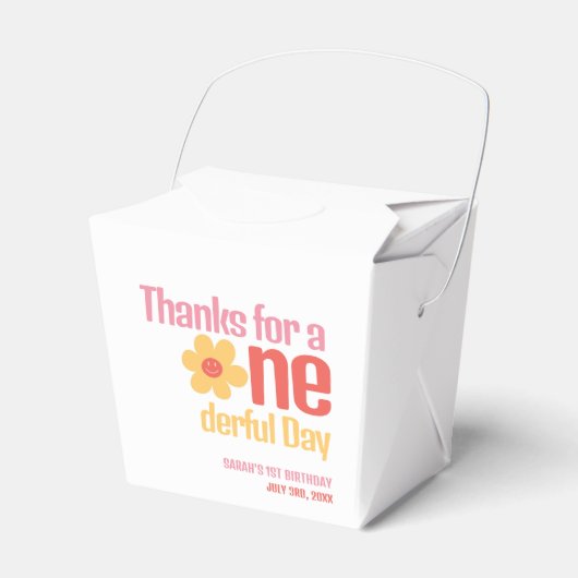 リトル恋しく思オネダーフルレトログルーヴィファースト誕生日 フェイバーボックス (正面サイド)