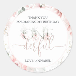 リトル恋しく思オネダーフル丸シール ラウンドシール