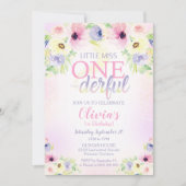 リトル恋しく思オネダーフル招待状ガール1st 招待状 (正面)