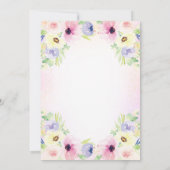 リトル恋しく思オネダーフル招待状ガール1st 招待状 (裏面)