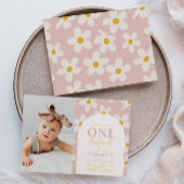 リトル恋しく思オネダーフル招待状 |レトロ花 招待状