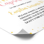 リトル恋しく思オネダーフル誕生日時間カプセルポスター ポスター (角)