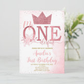 リトル恋しく思オネダーフル誕生日、最初の誕生日 招待状 (スタンド正面)