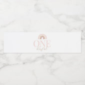 リトル恋しく思オネダーフルBohoレインボー1日 ペットボトルラベル (シングルラベル)