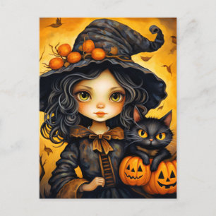 リトル恋しく思スウィッチ ハッピーハローウィン ポストカード