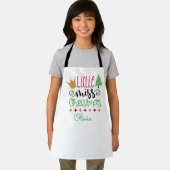 リトル恋しく思スクリスムガールズ名 エプロン (インサイチュ)