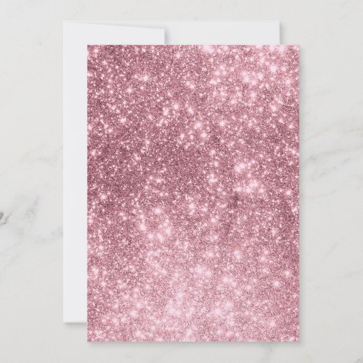 リトル恋しく思スレエンガー招待状テンプレート 招待状 (裏面)