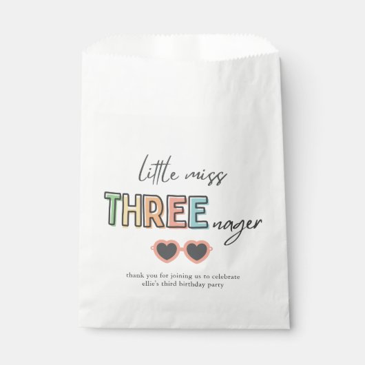 リトル恋しく思スレーガー党好意バッグ フェイバーバッグ (正面)