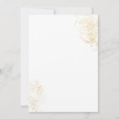 リトル恋しく思ピックボウバルーン1st誕生日パーティー 招待状 (裏面)