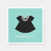 リトル恋しく思ブラドレスパーティー スタンダードカクテルナプキン (正面)