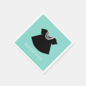 リトル恋しく思ブラドレスパーティー スタンダードカクテルナプキン (角)