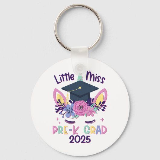 リトル恋しく思プ・プレ・ク・グラド・プリスクール・プリク卒業2 キーホルダー (正面)