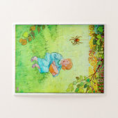 リトル恋しく思マフェットがタフェに座った ジグソーパズル (横)
