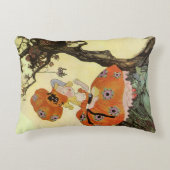 リトル恋しく思マフェット&スパイダーマザーグースヴィンテージ アクセントクッション (正面)