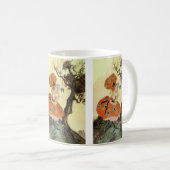 リトル恋しく思マフェット&スパイダーマザーグースヴィンテージ コーヒーマグカップ (正面右)