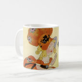 リトル恋しく思マフェット&スパイダーマザーグースヴィンテージ コーヒーマグカップ (正面左)