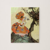 リトル恋しく思マフェット&スパイダーマザーグースヴィンテージ ジグソーパズル (縦)